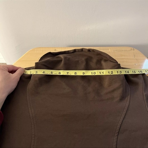 ❤️ CMC Color Me Cotton Brown Maxi Dress Longsleeves Size XS - Picture 7 of 13